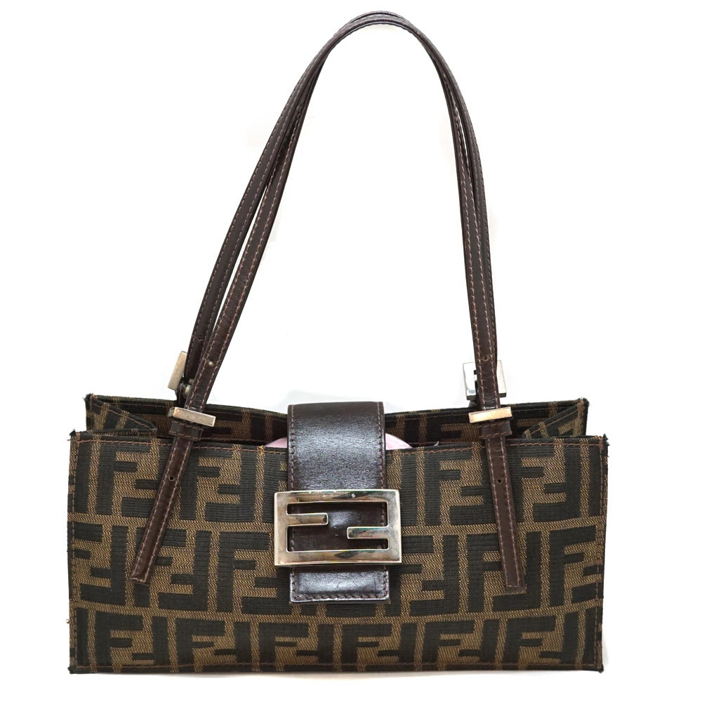 Fendi One Shoulder Hobo bag Zucca pattern